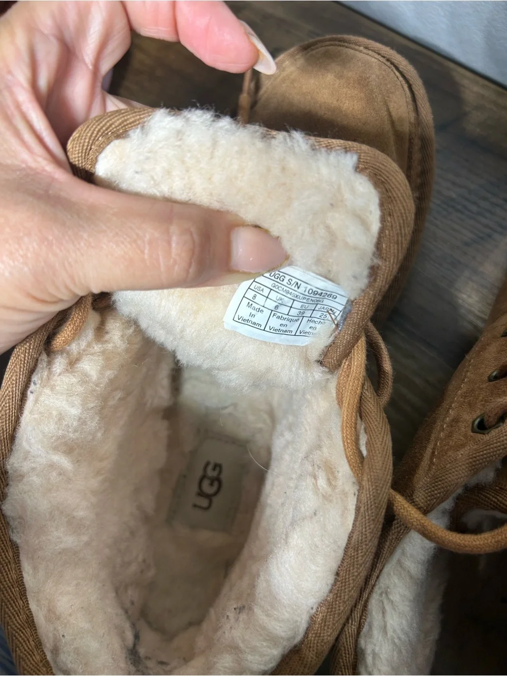 Women’s Suede Lace-Up Winter Chukka Boots in Tan